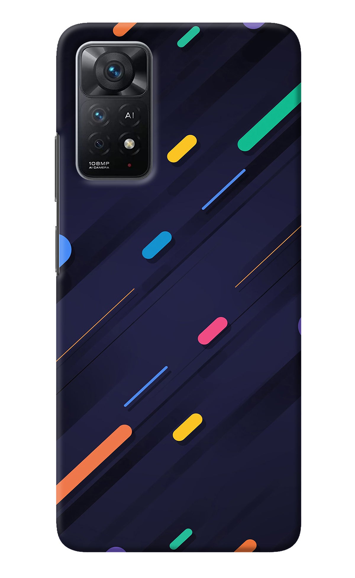 Abstract Design Redmi Note 11 Pro+ 5G Back Cover