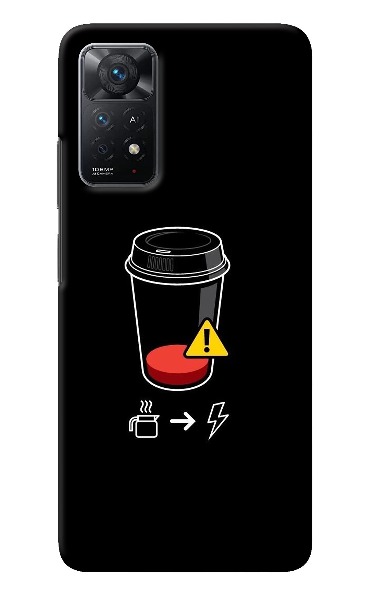 Coffee Redmi Note 11 Pro+ 5G Back Cover