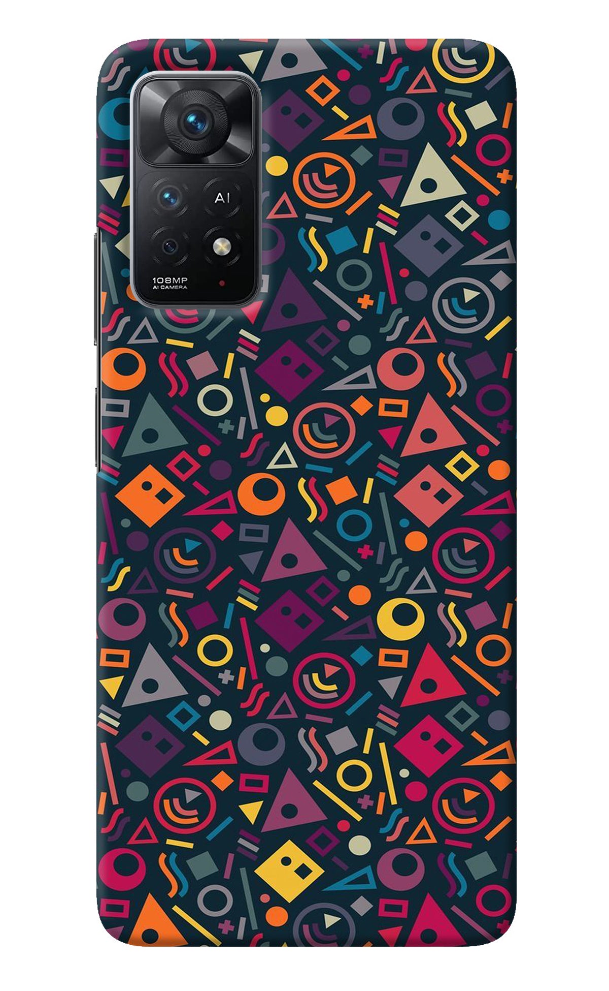 Geometric Abstract Redmi Note 11 Pro+ 5G Back Cover