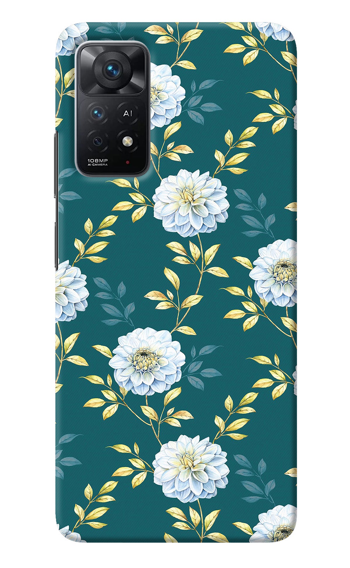 Flowers Redmi Note 11 Pro+ 5G Back Cover