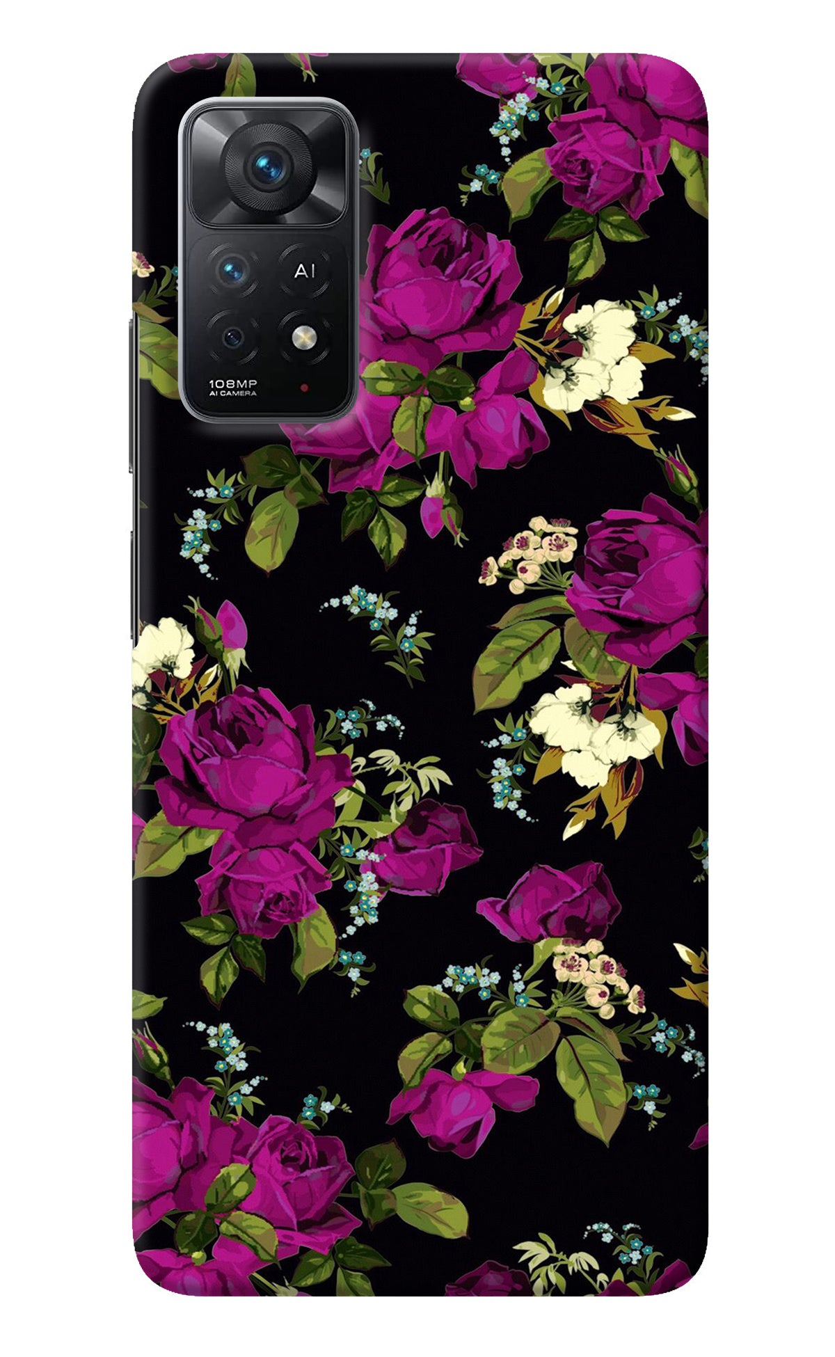 Flowers Redmi Note 11 Pro+ 5G Back Cover