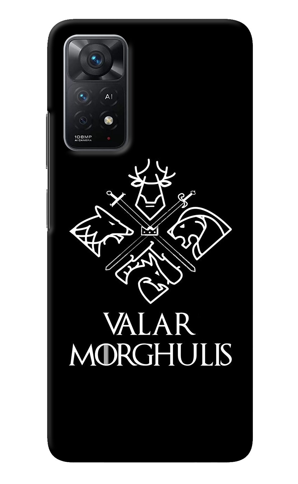 Valar Morghulis | Game Of Thrones Redmi Note 11 Pro+ 5G Back Cover