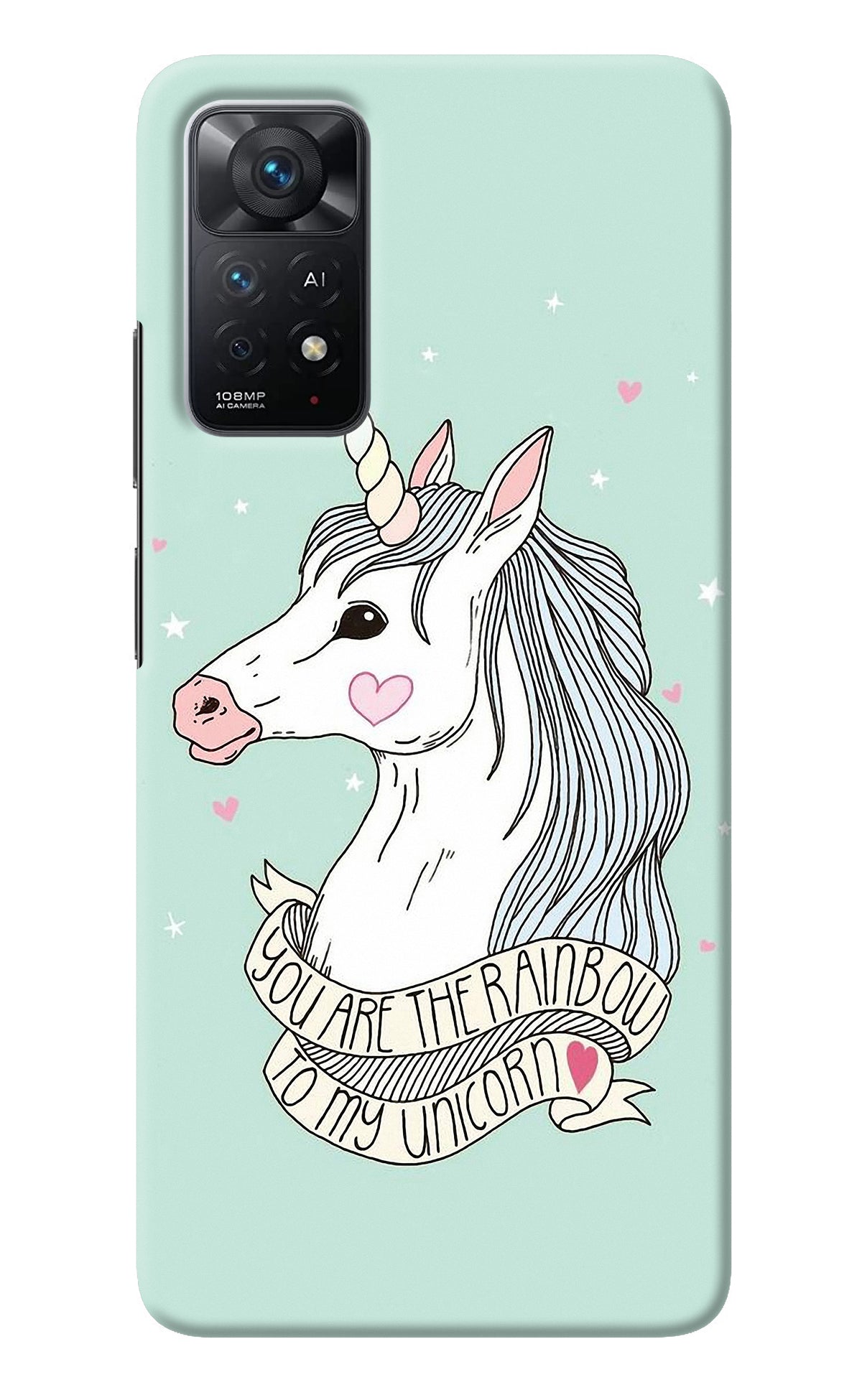 Unicorn Wallpaper Redmi Note 11 Pro+ 5G Back Cover