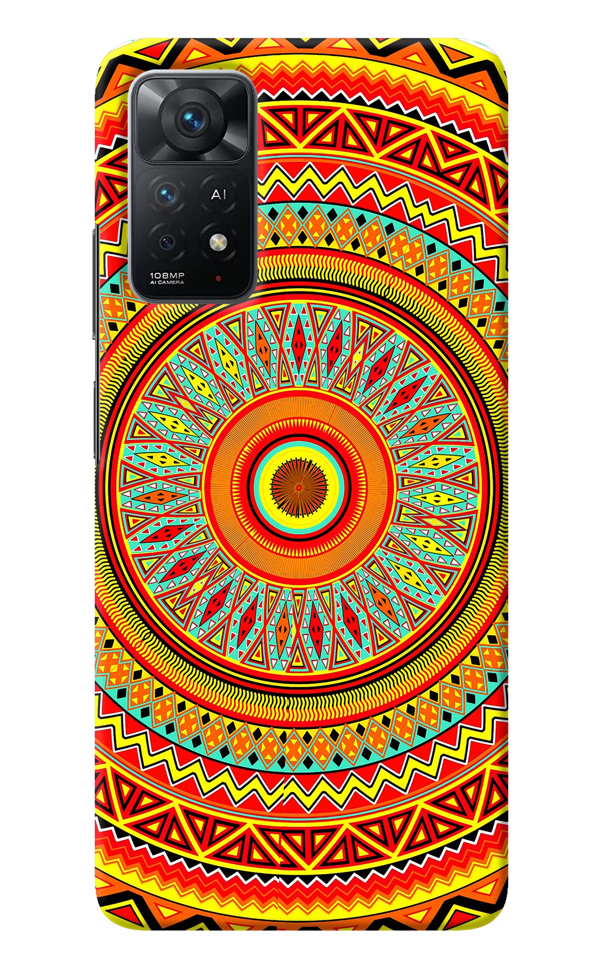 Mandala Pattern Redmi Note 11 Pro+ 5G Back Cover