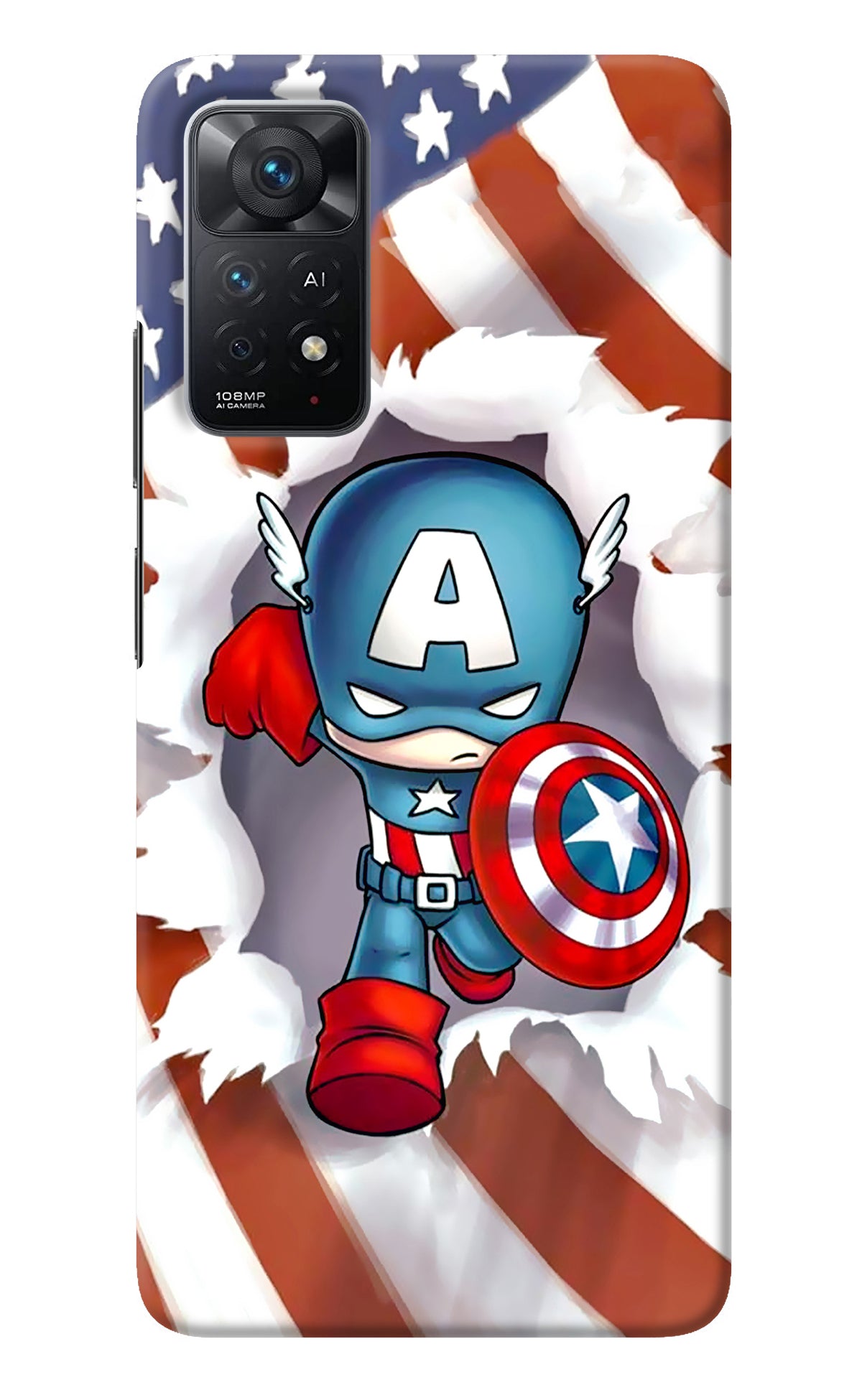 Captain America Redmi Note 11 Pro+ 5G Back Cover