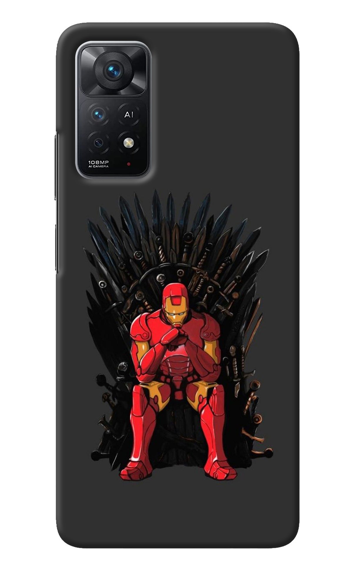 Ironman Throne Redmi Note 11 Pro+ 5G Back Cover