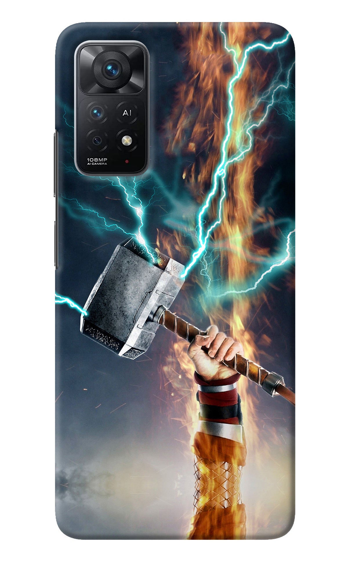 Thor Hammer Mjolnir Redmi Note 11 Pro+ 5G Back Cover