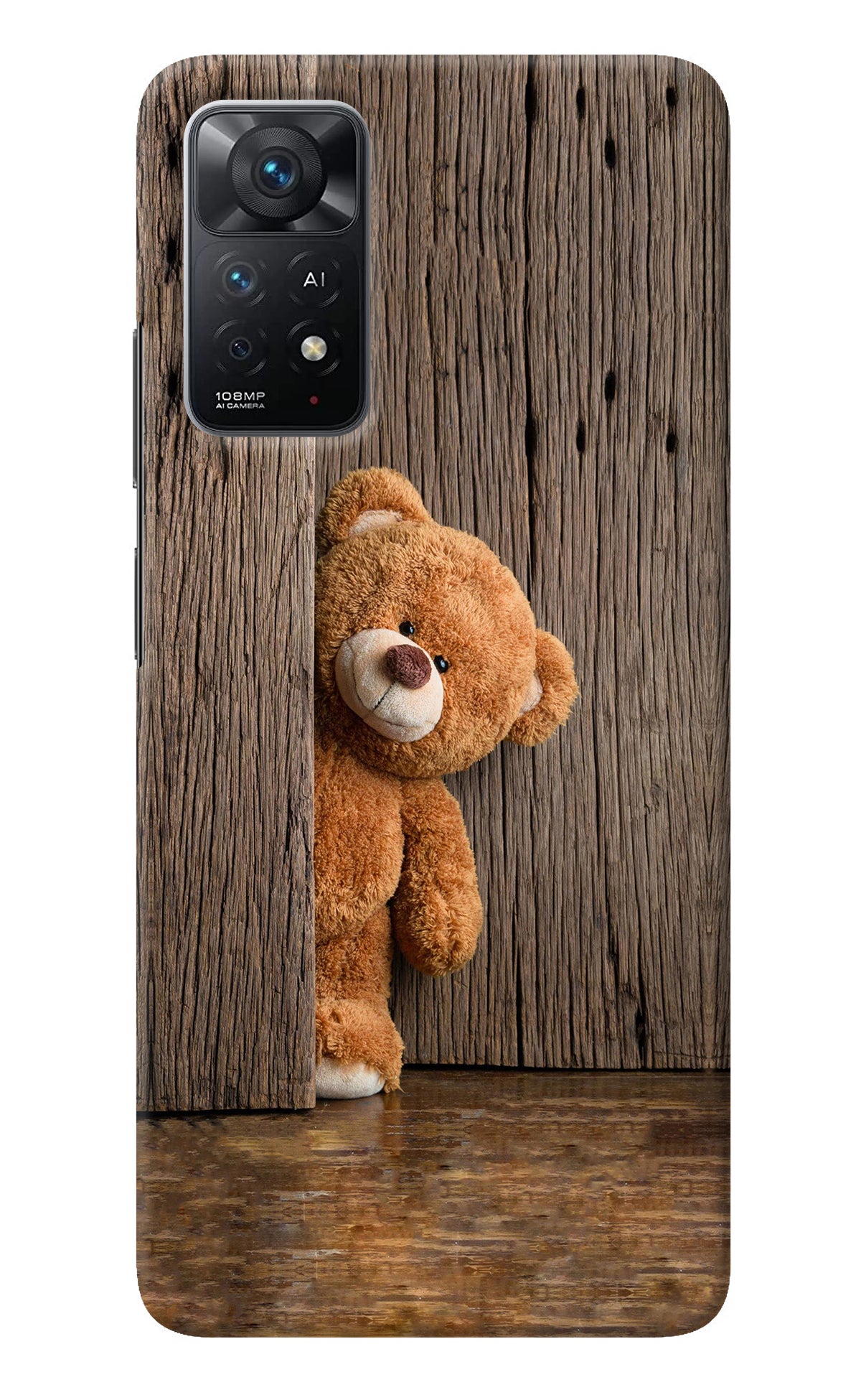 Teddy Wooden Redmi Note 11 Pro+ 5G Back Cover