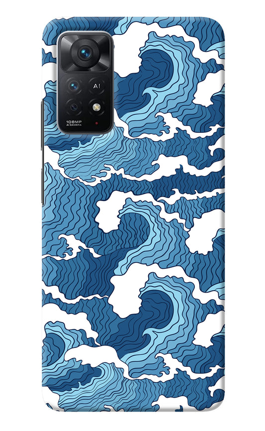 Blue Waves Redmi Note 11 Pro+ 5G Back Cover