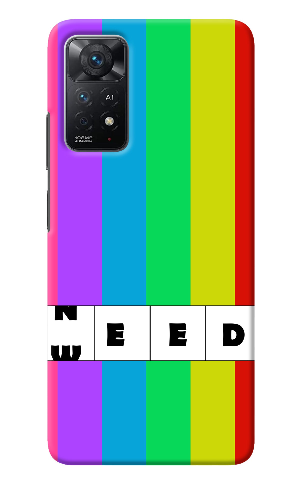 Need Weed Redmi Note 11 Pro+ 5G Back Cover