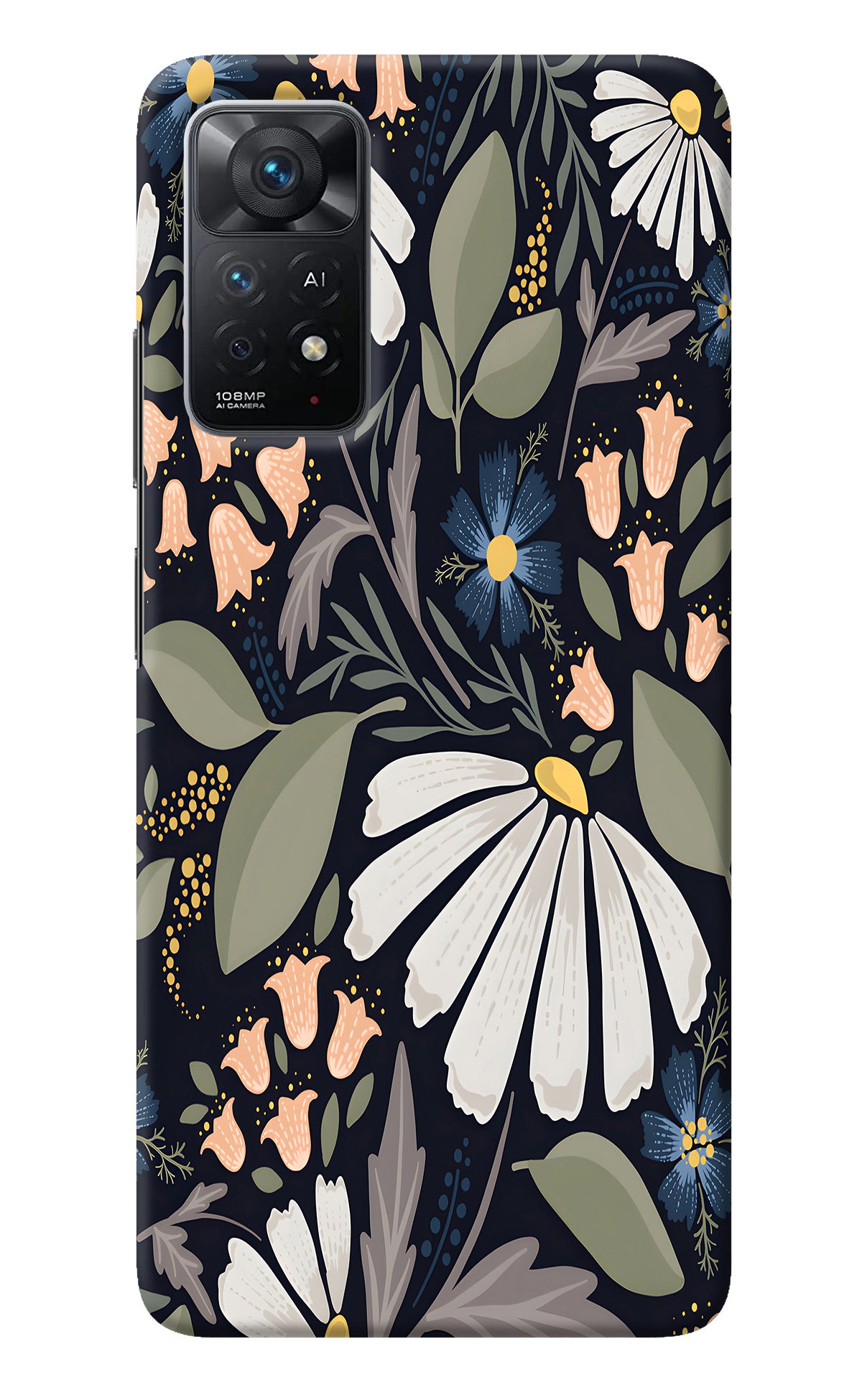 Flowers Art Redmi Note 11 Pro+ 5G Back Cover