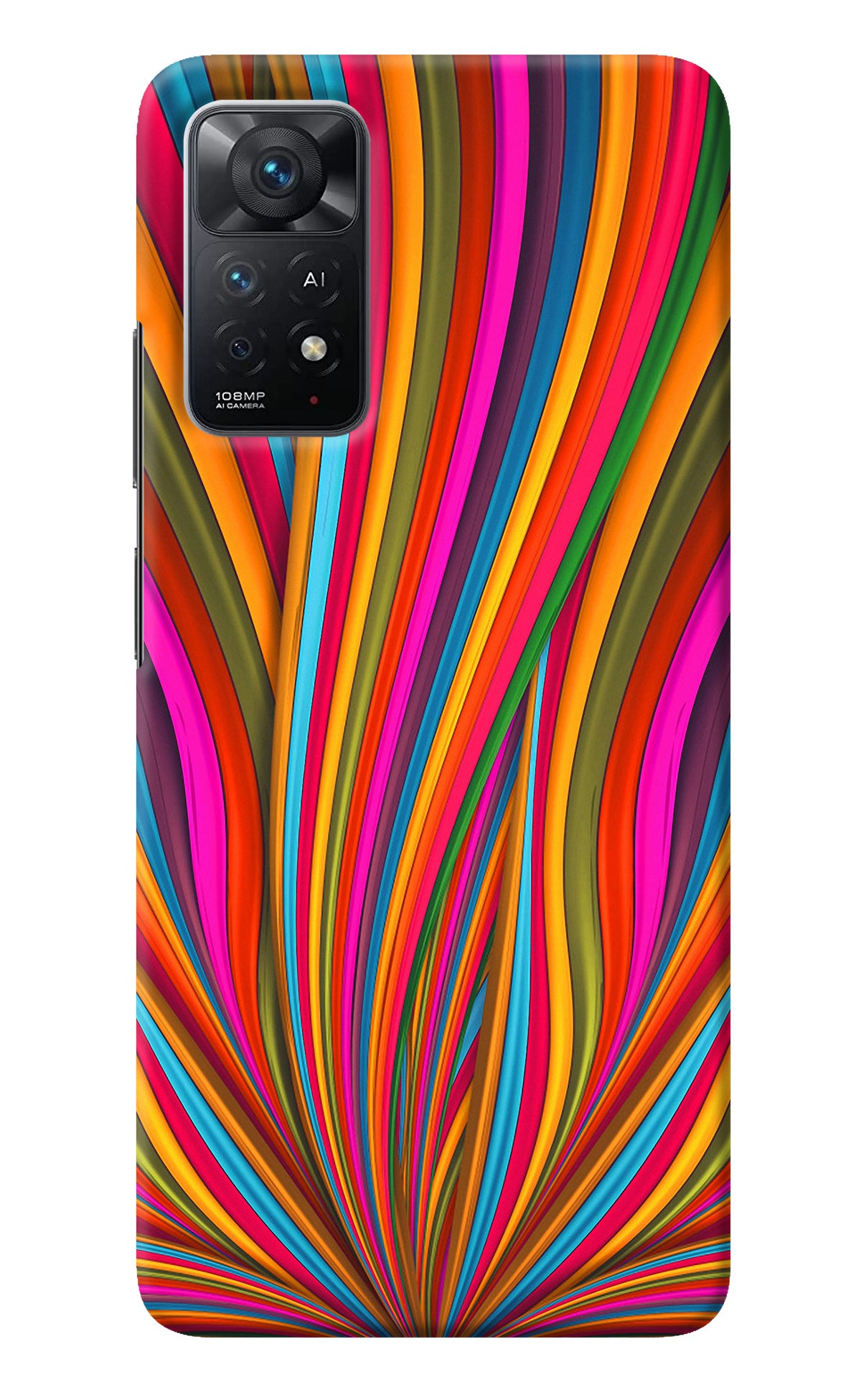 Trippy Wavy Redmi Note 11 Pro+ 5G Back Cover