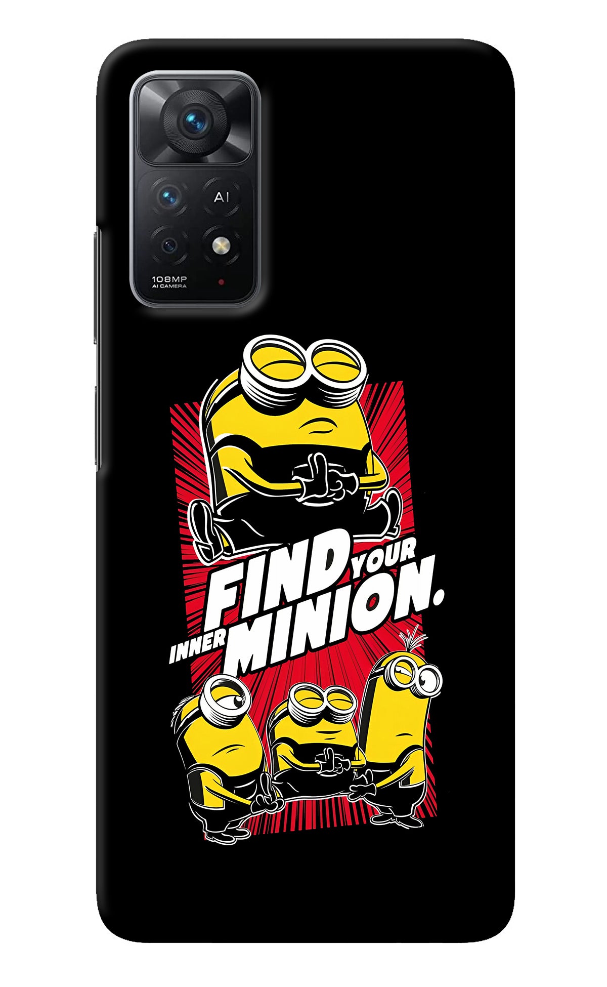 Find your inner Minion Redmi Note 11 Pro+ 5G Back Cover