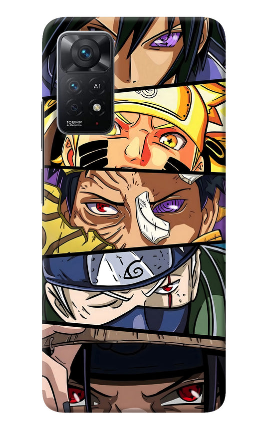 Naruto Character Redmi Note 11 Pro+ 5G Back Cover