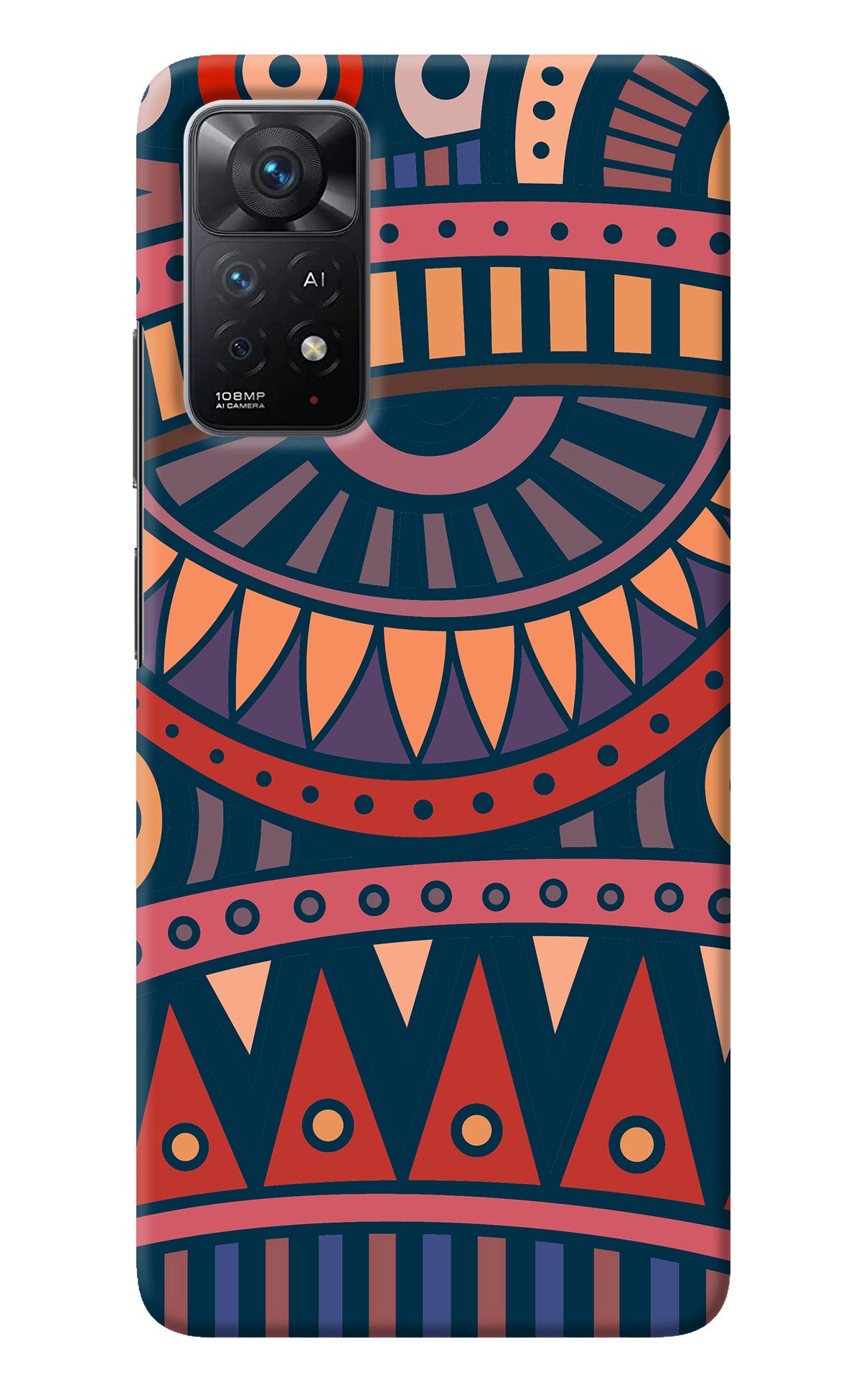 African Culture Design Redmi Note 11 Pro+ 5G Back Cover