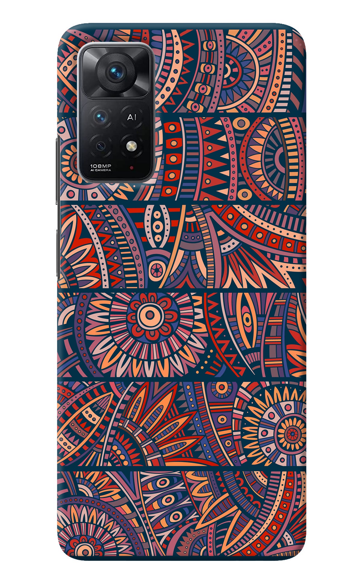 African Culture Design Redmi Note 11 Pro+ 5G Back Cover