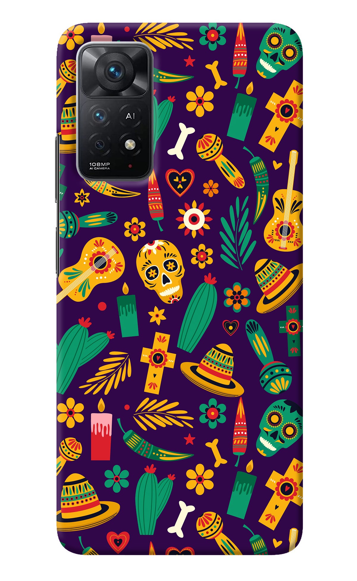 Mexican Artwork Redmi Note 11 Pro+ 5G Back Cover