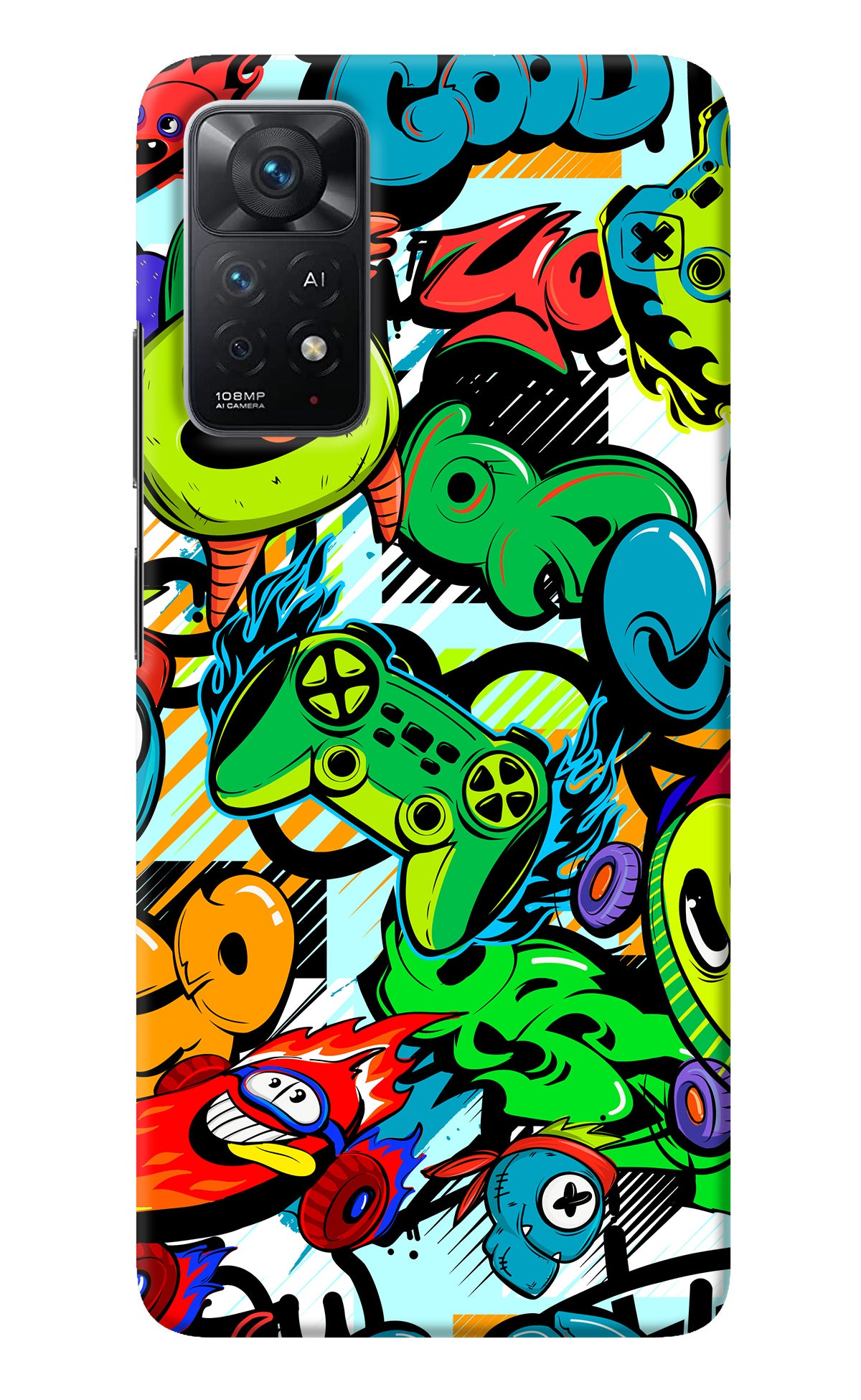 Game Doodle Redmi Note 11 Pro+ 5G Back Cover
