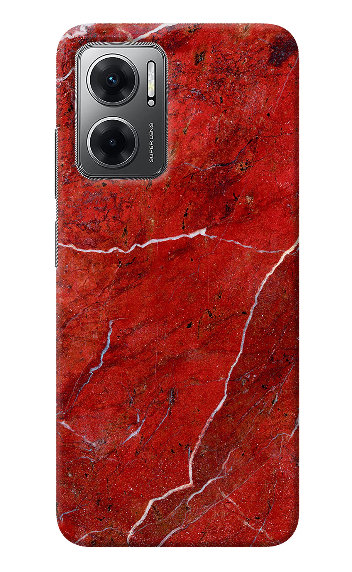 Red Marble Design Redmi 11 Prime 5G Back Cover