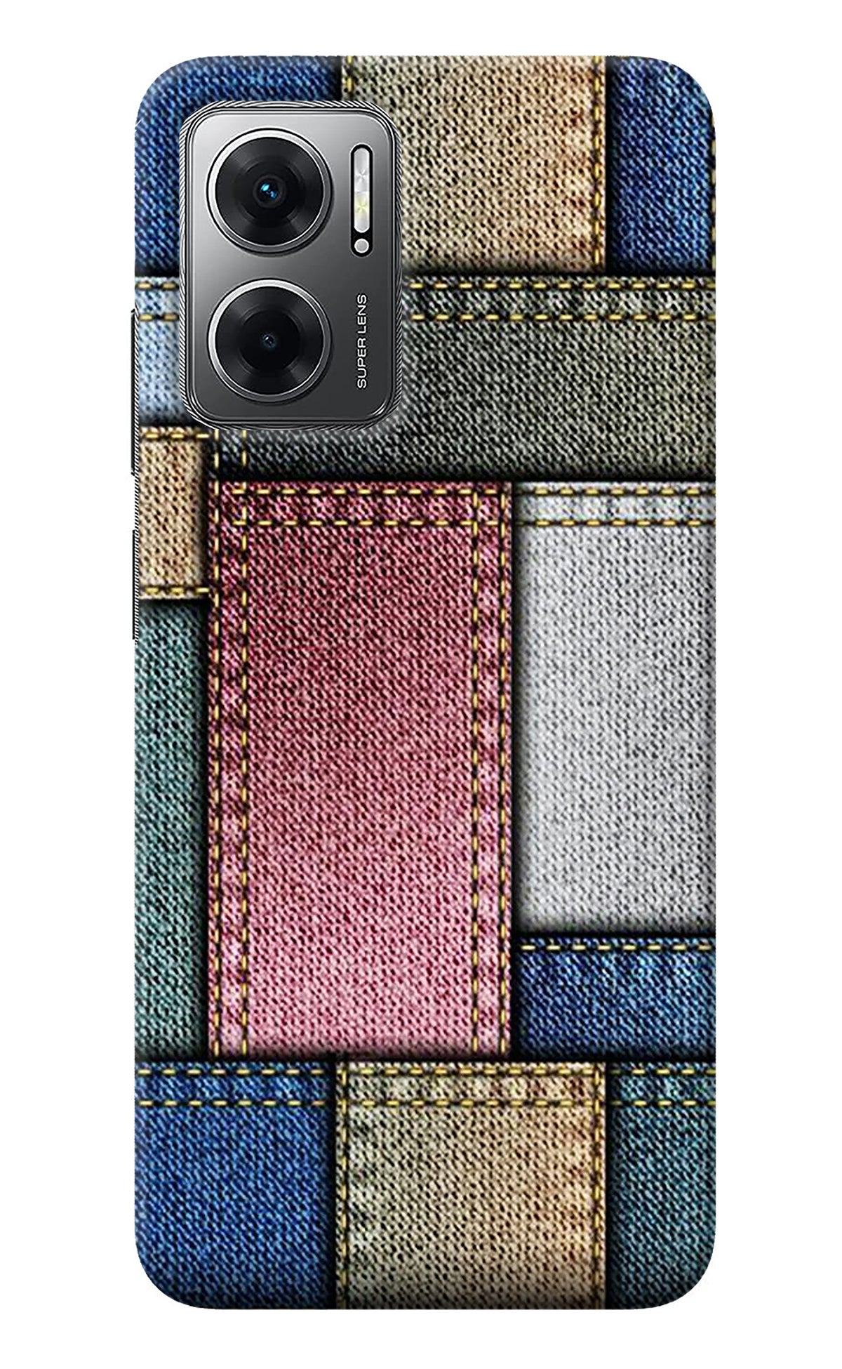 Multicolor Jeans Redmi 11 Prime 5G Back Cover