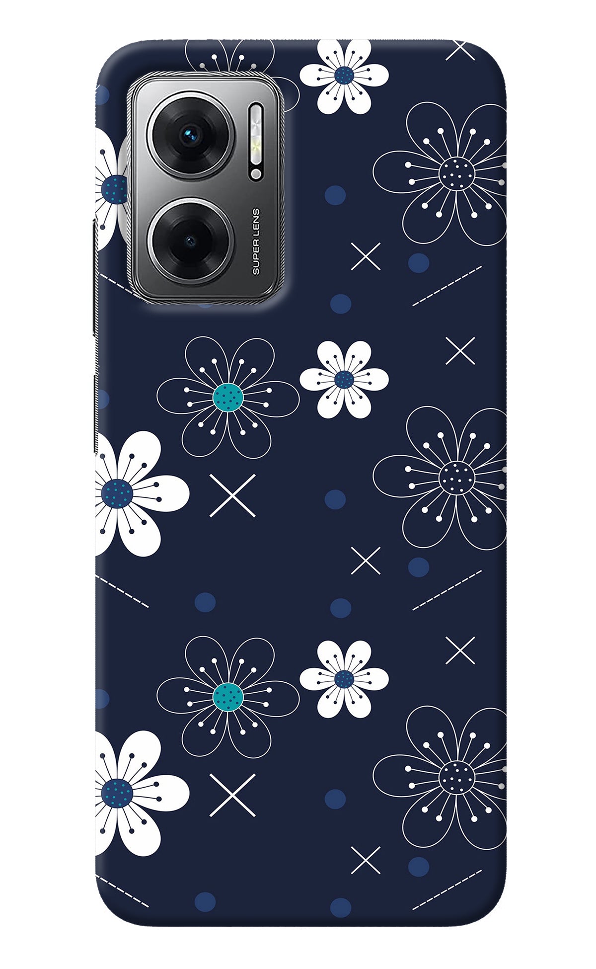 Flowers Redmi 11 Prime 5G Back Cover