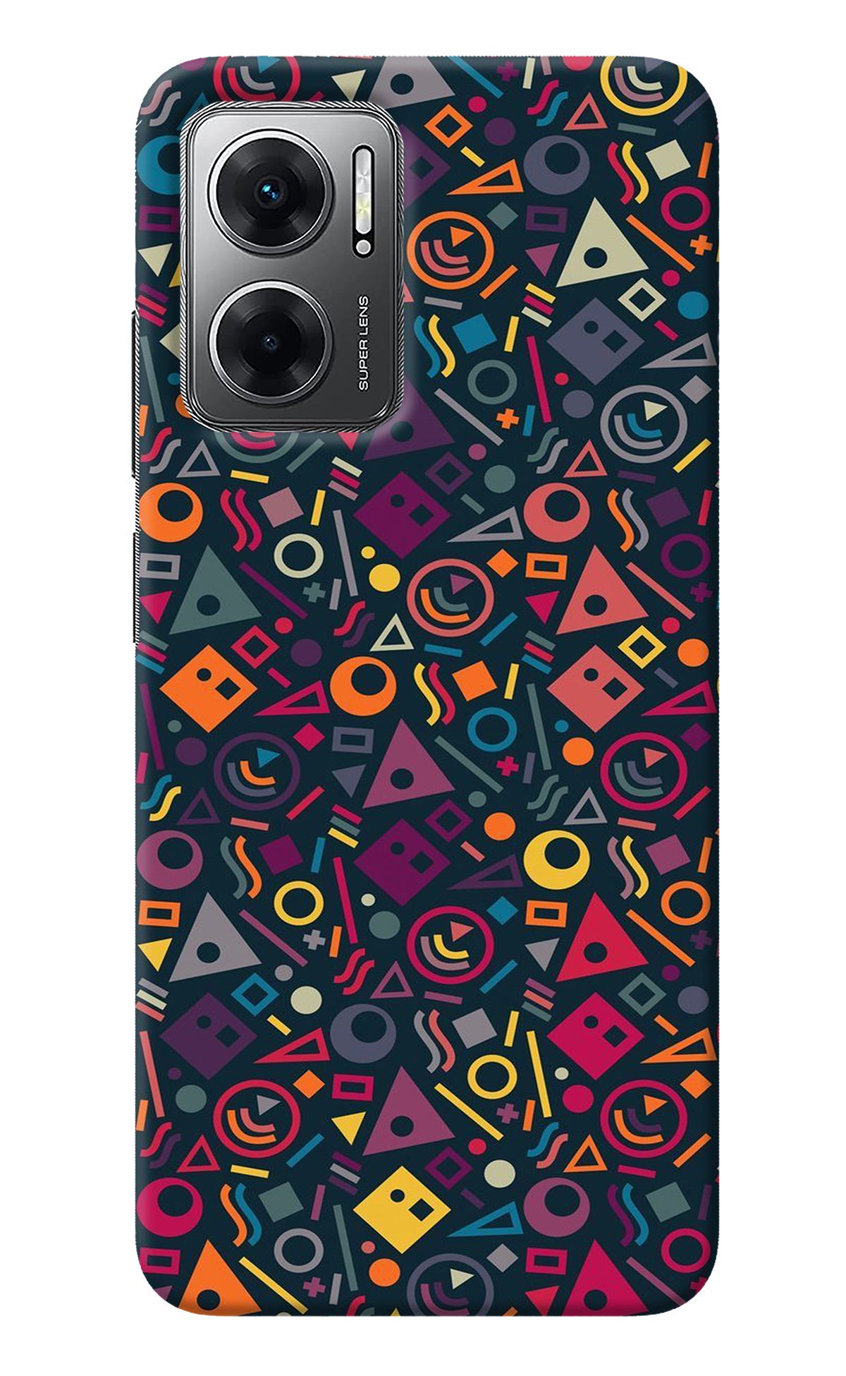 Geometric Abstract Redmi 11 Prime 5G Back Cover