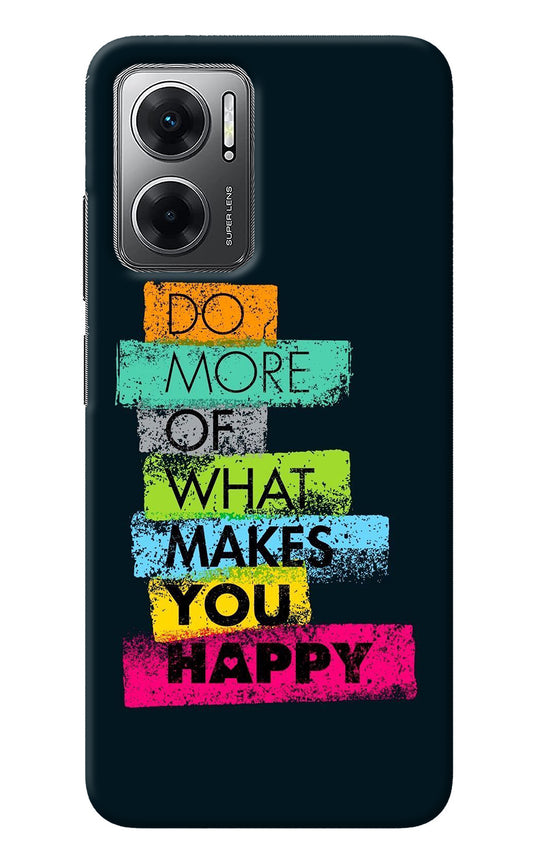 Do More Of What Makes You Happy Redmi 11 Prime 5G Back Cover