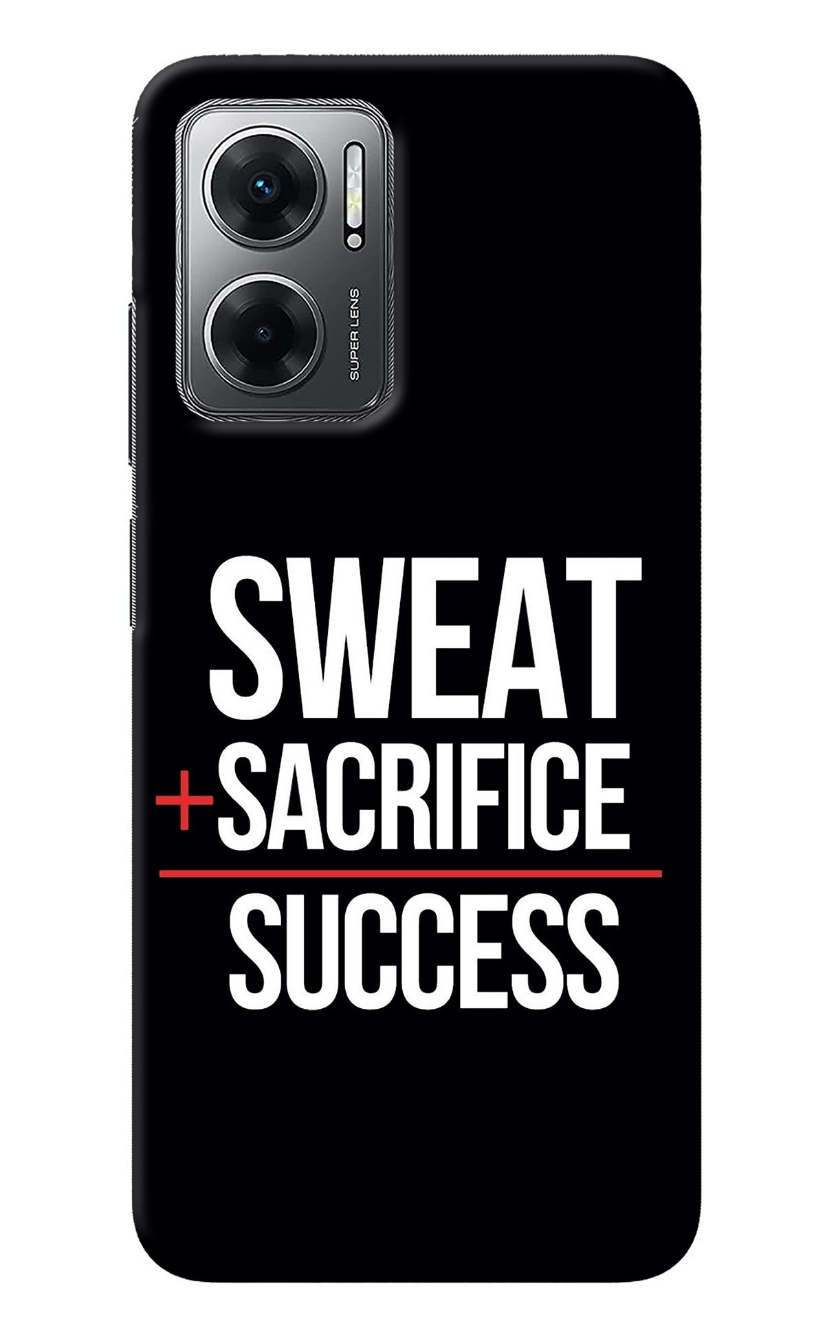 Sweat Sacrifice Success Redmi 11 Prime 5G Back Cover