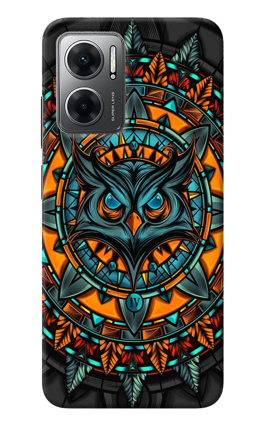 Angry Owl Art Redmi 11 Prime 5G Back Cover