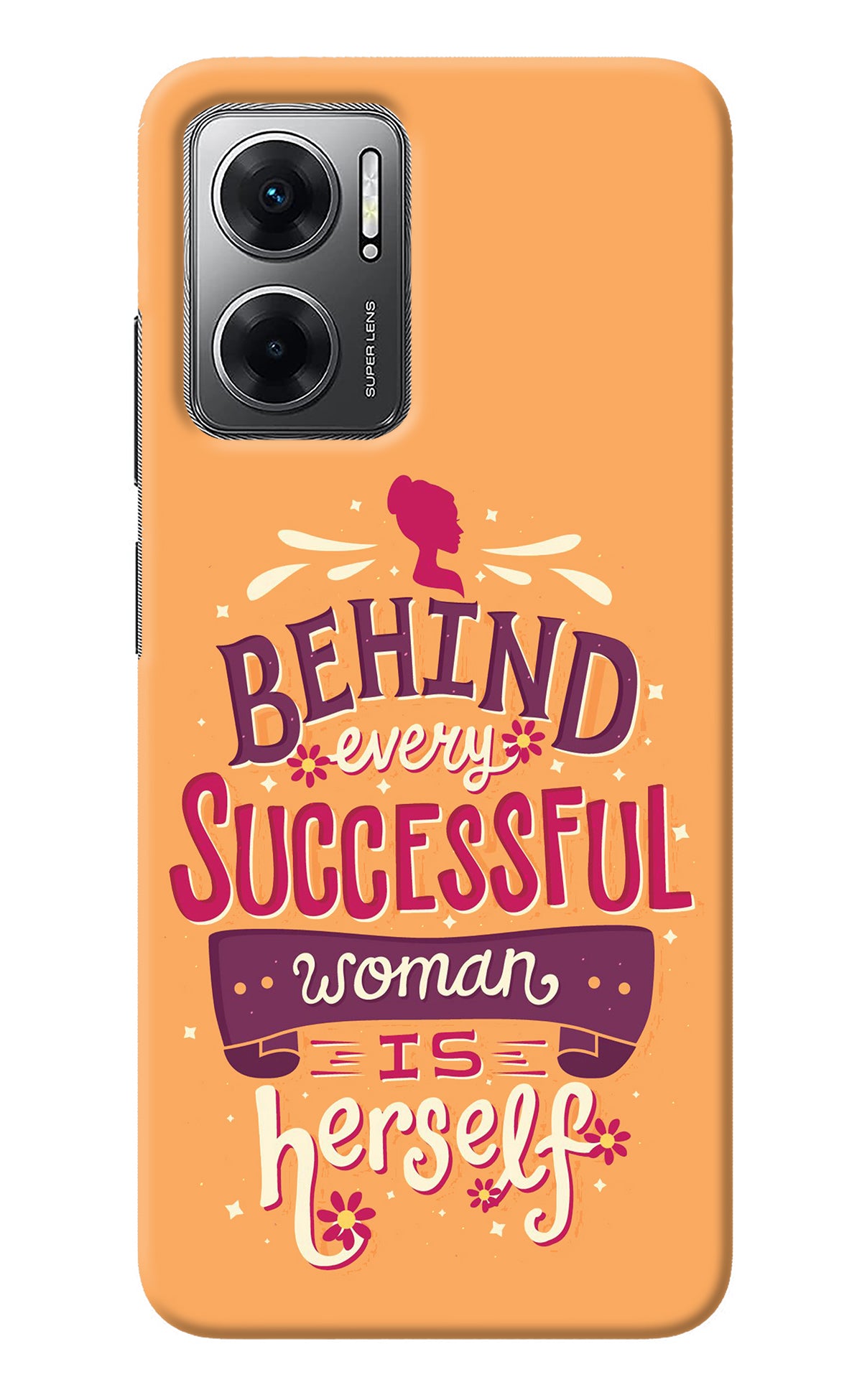 Behind Every Successful Woman There Is Herself Redmi 11 Prime 5G Back Cover