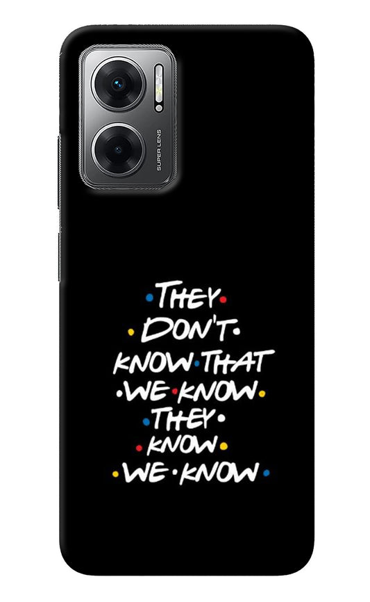 FRIENDS Dialogue Redmi 11 Prime 5G Back Cover