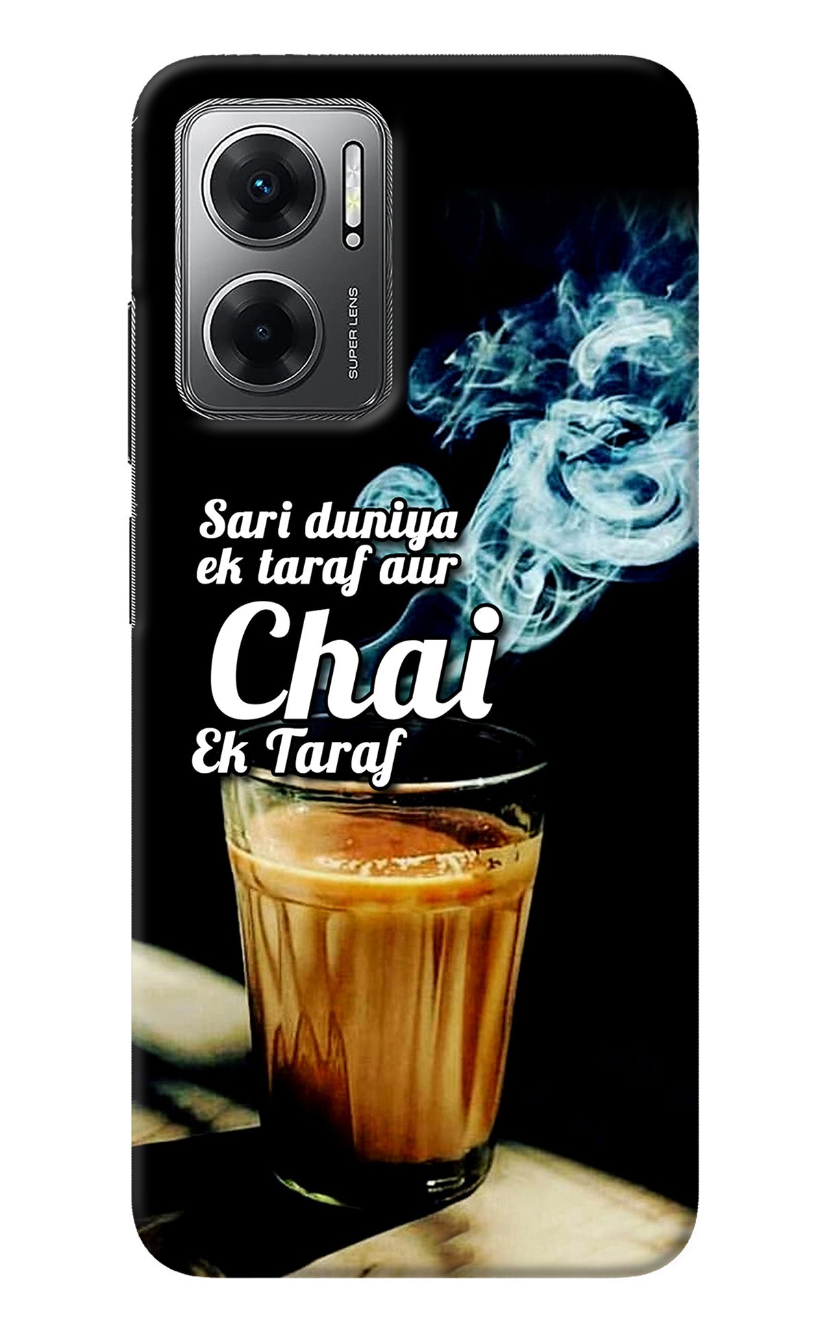 Chai Ek Taraf Quote Redmi 11 Prime 5G Back Cover