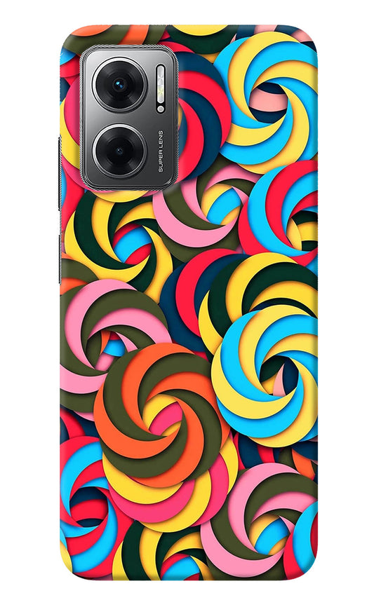 Spiral Pattern Redmi 11 Prime 5G Back Cover