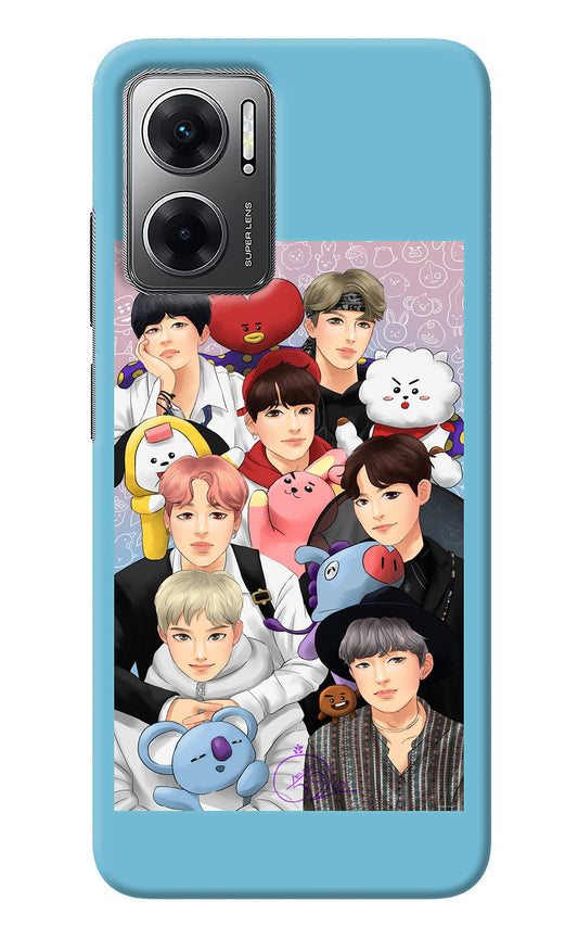 BTS with animals Redmi 11 Prime 5G Back Cover