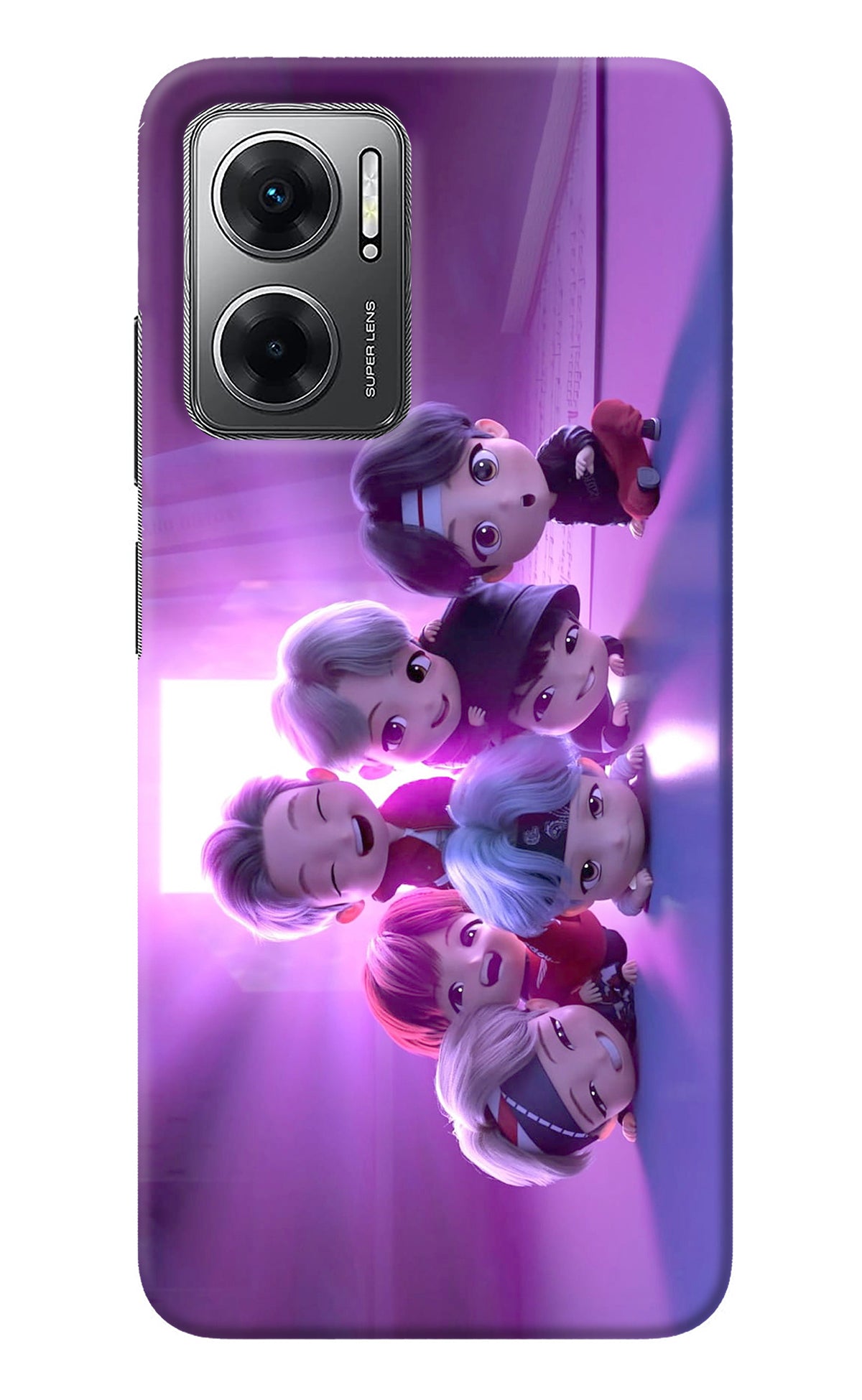 BTS Chibi Redmi 11 Prime 5G Back Cover