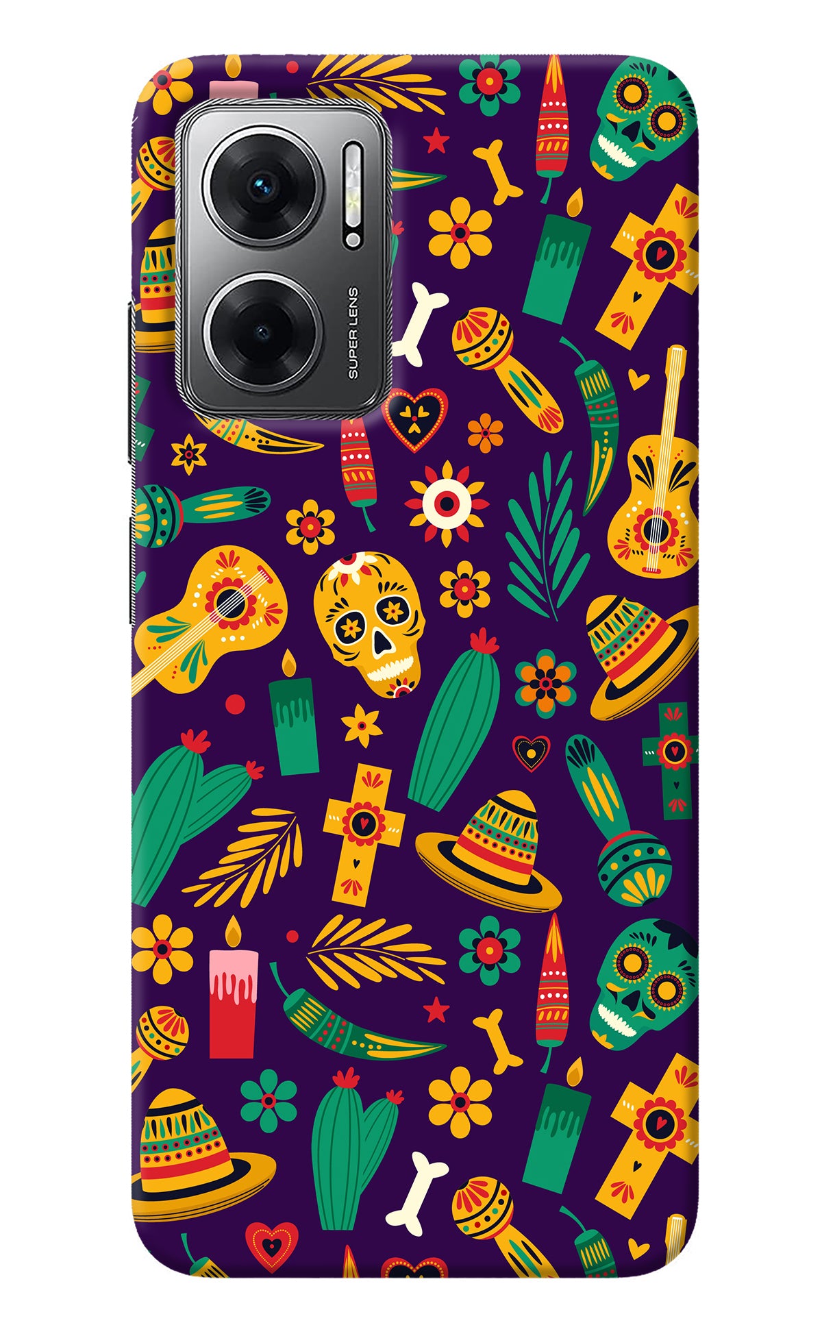 Mexican Artwork Redmi 11 Prime 5G Back Cover