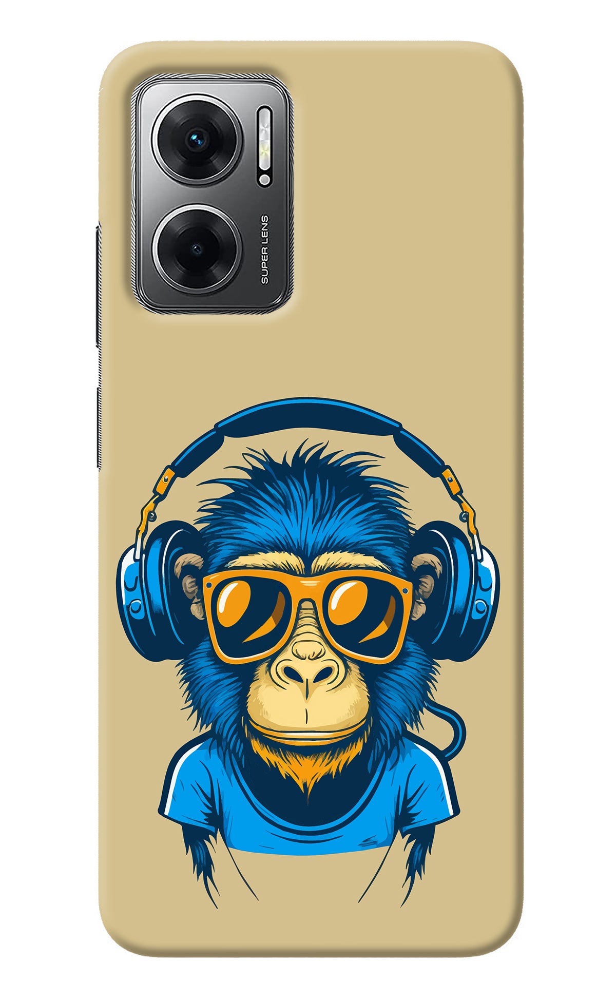 Monkey Headphone Redmi 11 Prime 5G Back Cover