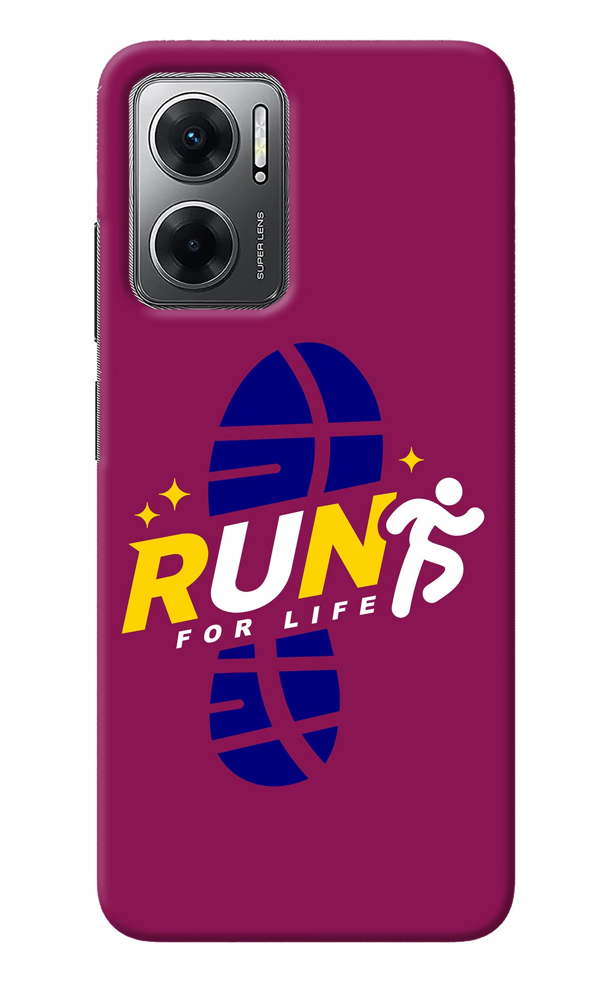 Run for Life Redmi 11 Prime 5G Back Cover