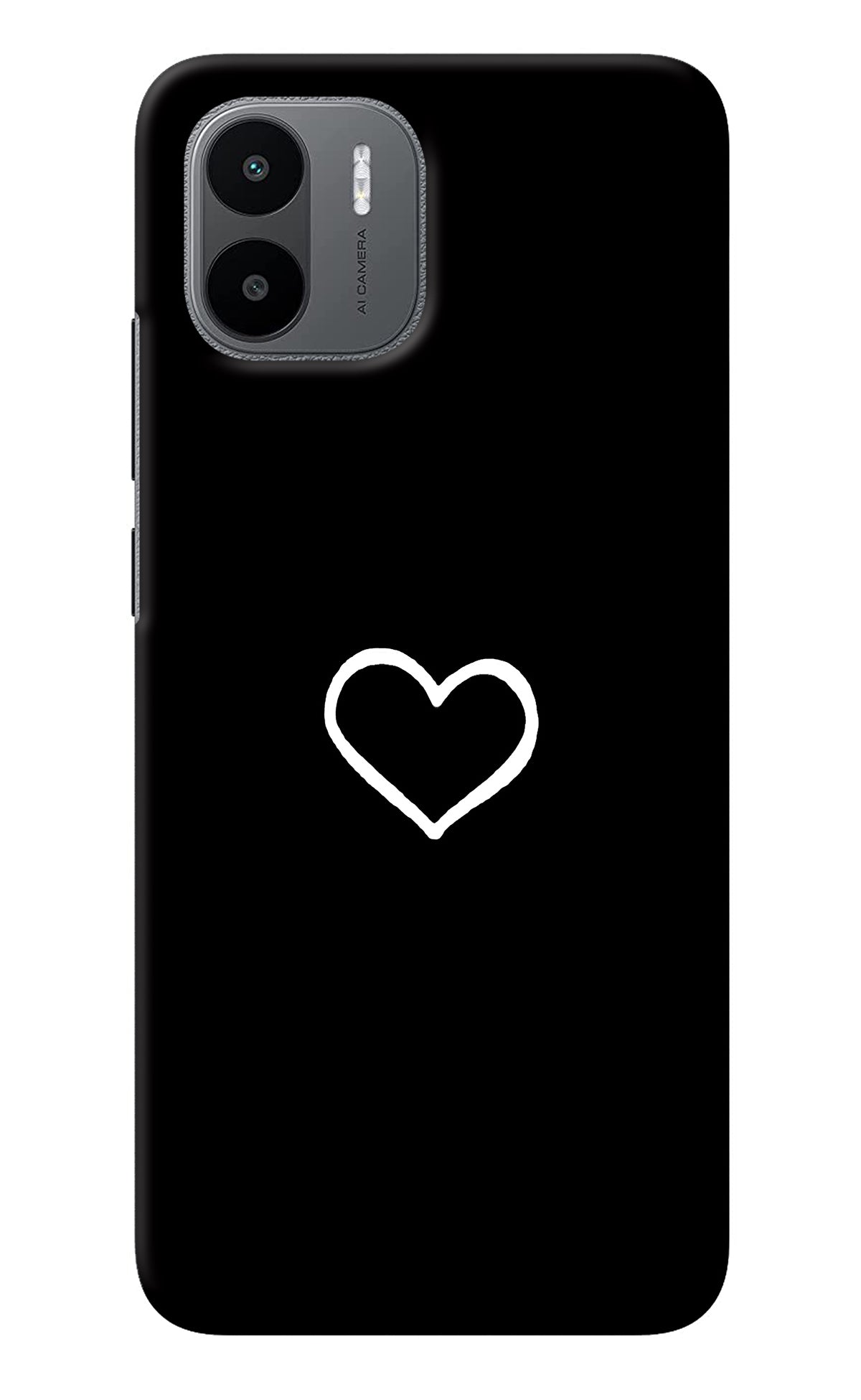 Heart Redmi A1 Back Cover