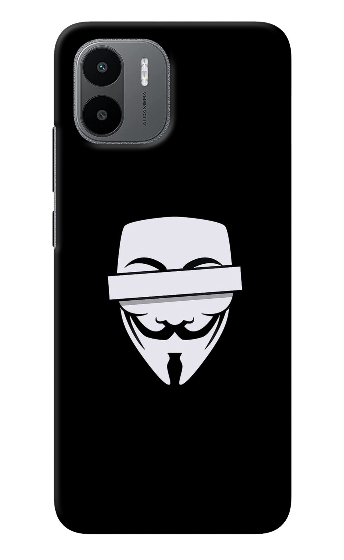 Anonymous Face Redmi A1 Back Cover