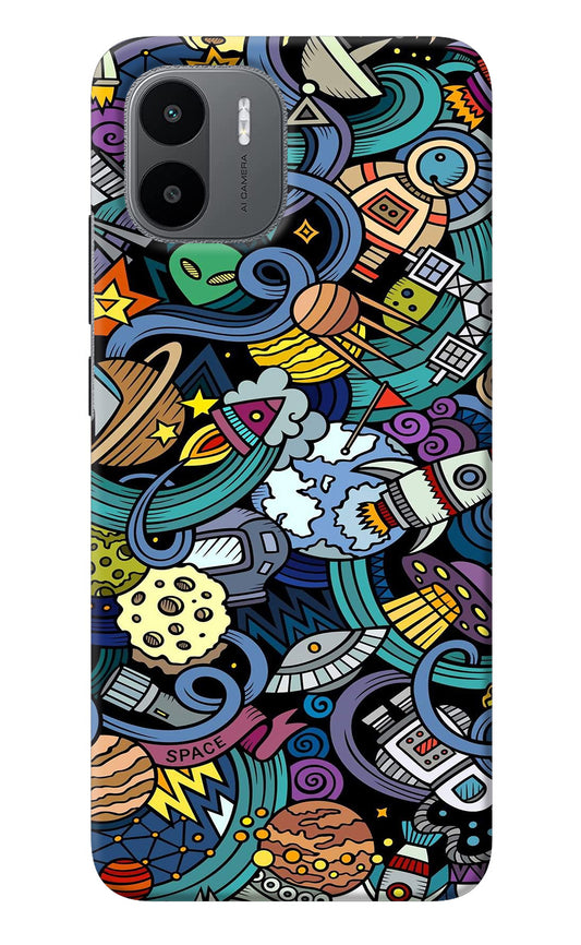 Space Abstract Redmi A1 Back Cover