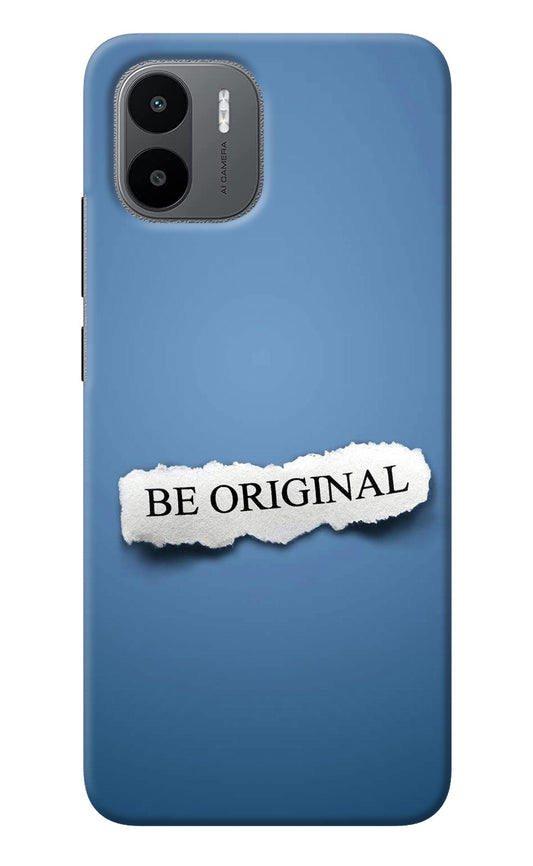 Be Original Redmi A1 Back Cover