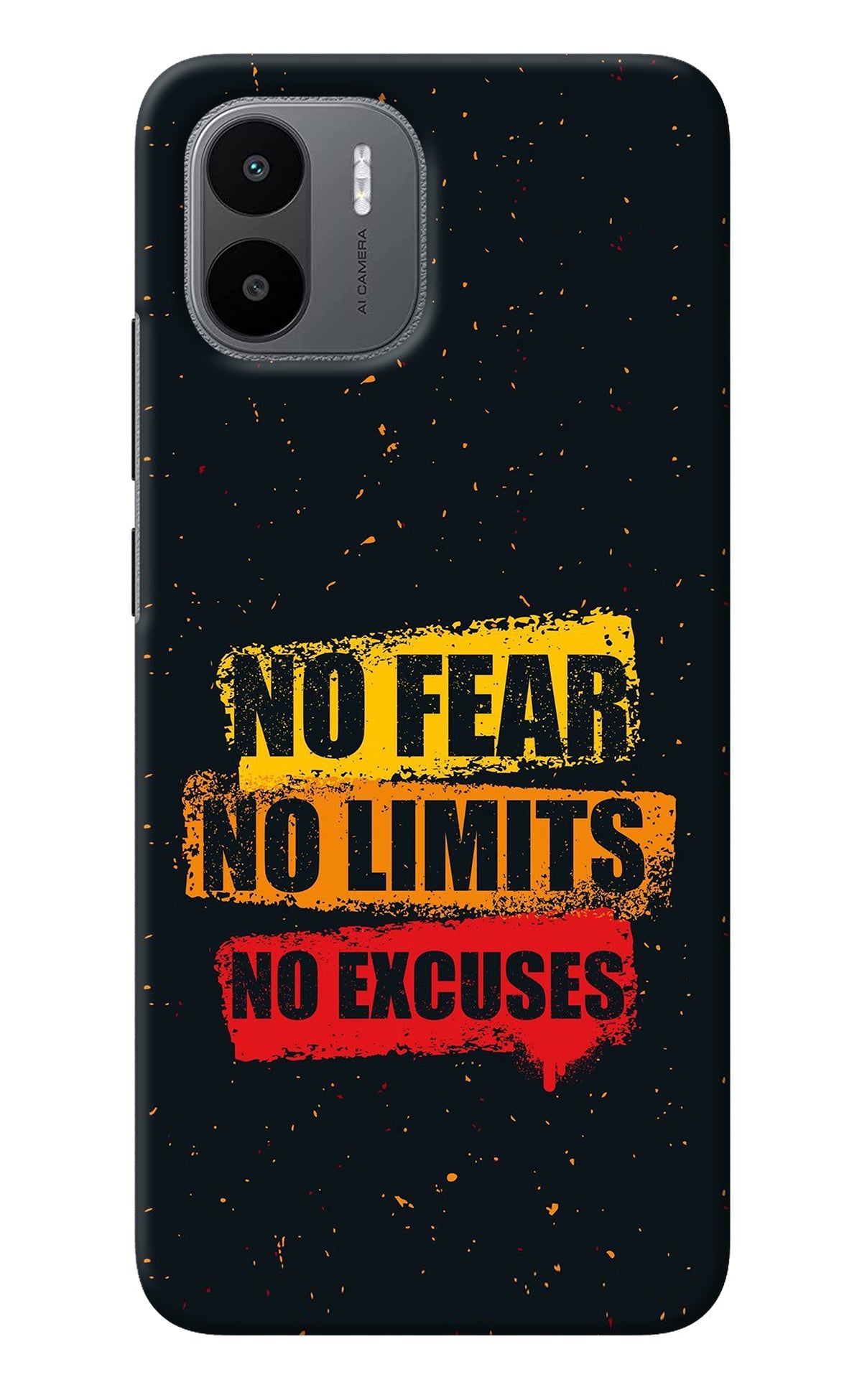 No Fear No Limits No Excuse Redmi A1 Back Cover