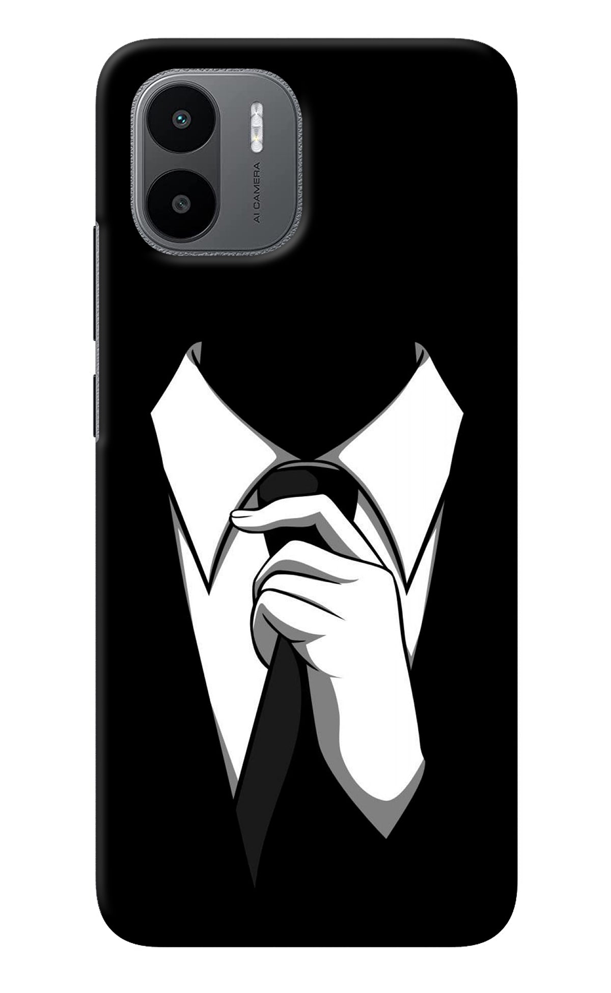 Black Tie Redmi A1 Back Cover