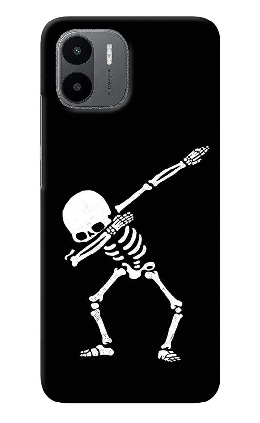 Dabbing Skeleton Art Redmi A1 Back Cover