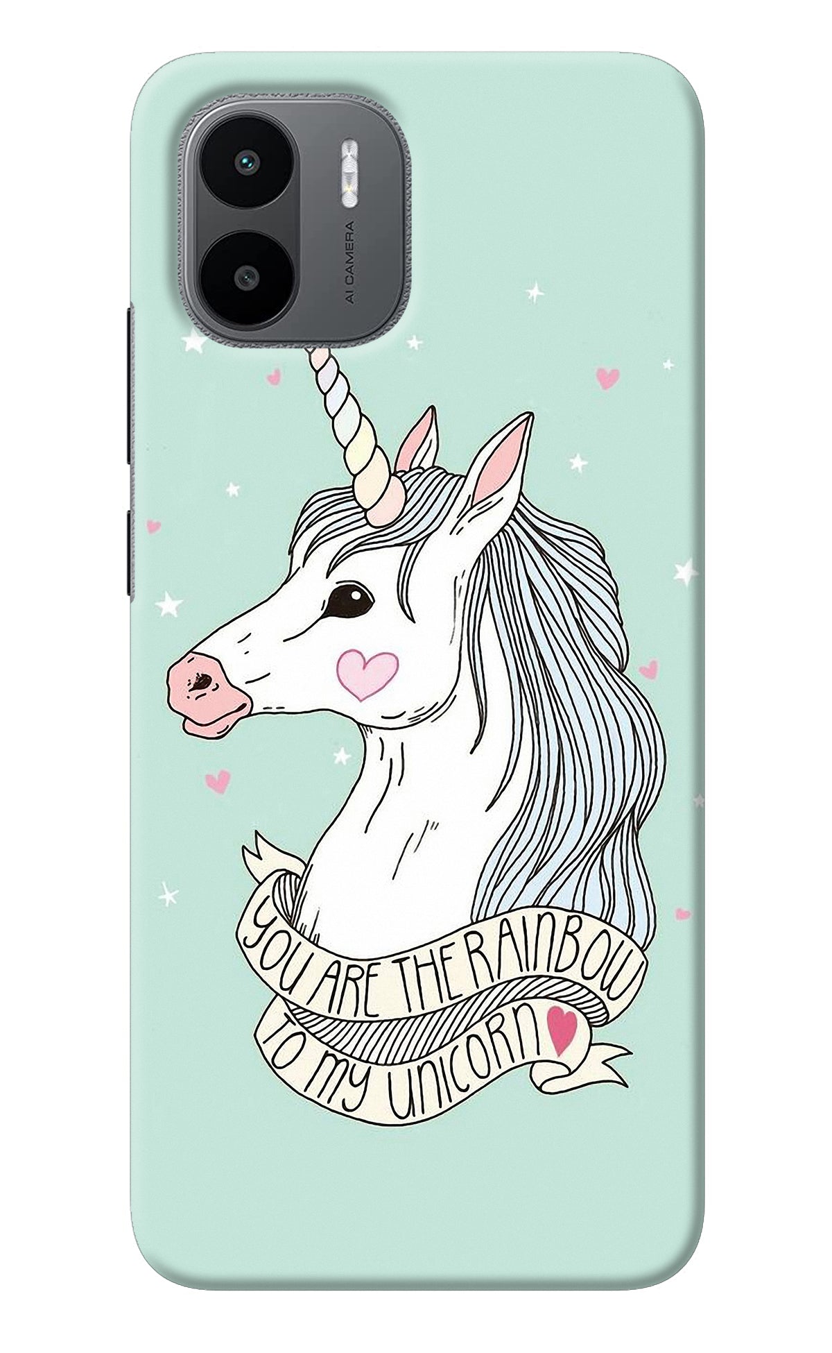 Unicorn Wallpaper Redmi A1 Back Cover