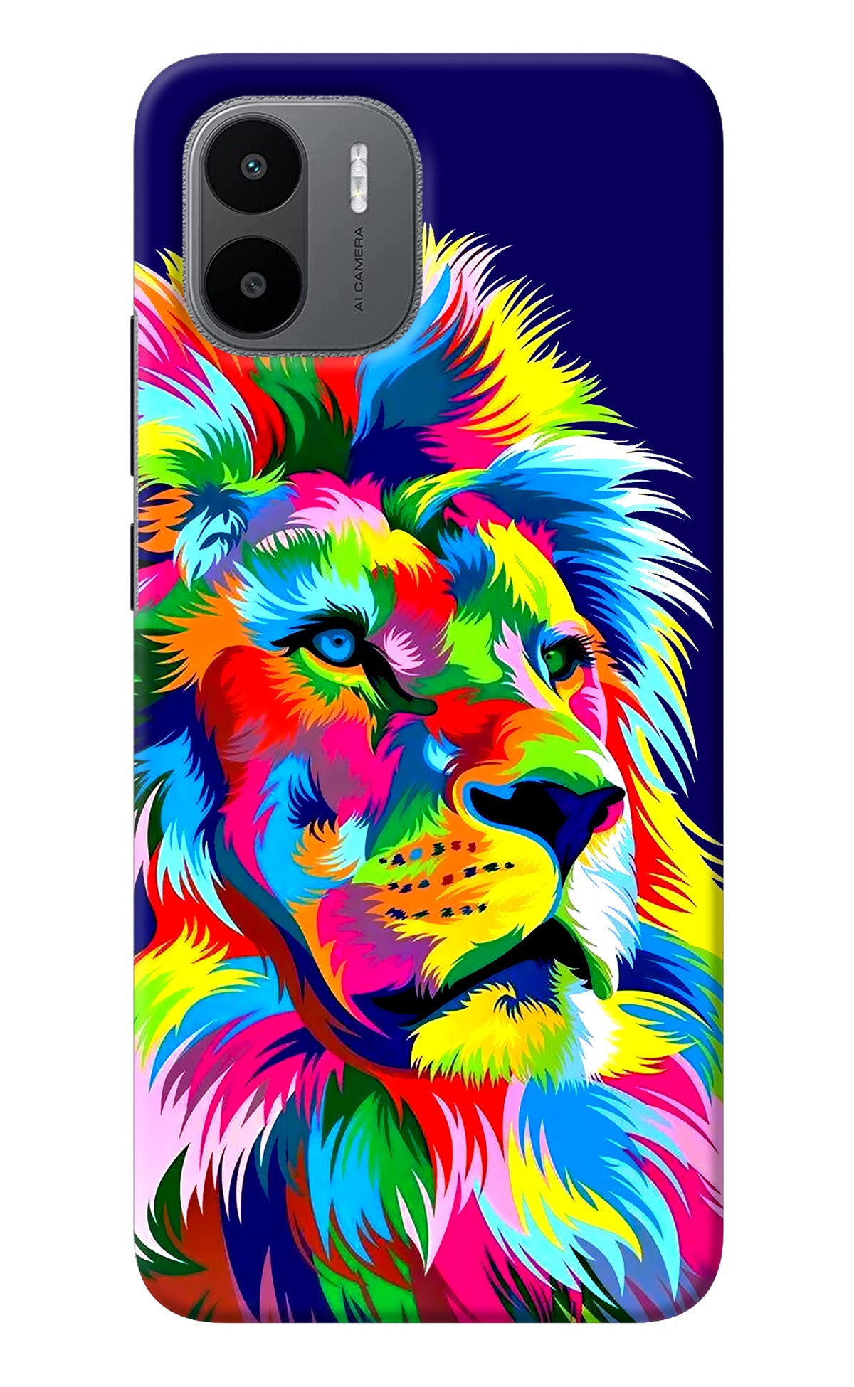 Vector Art Lion Redmi A1 Back Cover