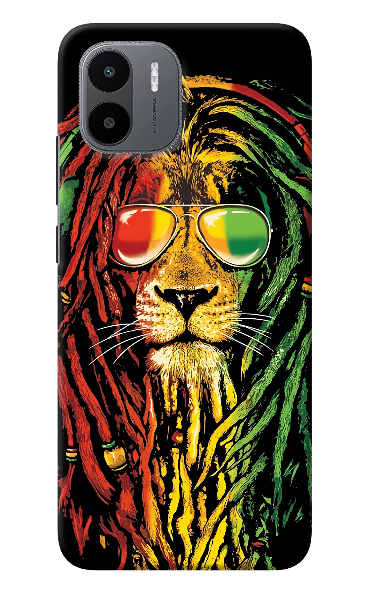 Rasta Lion Redmi A1 Back Cover