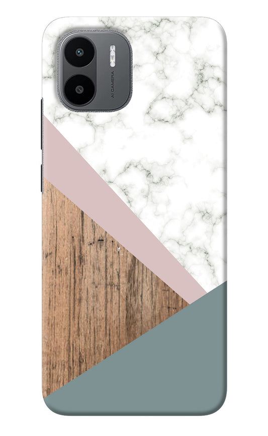 Marble wood Abstract Redmi A1 Back Cover