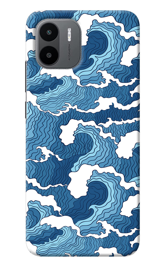 Blue Waves Redmi A1 Back Cover